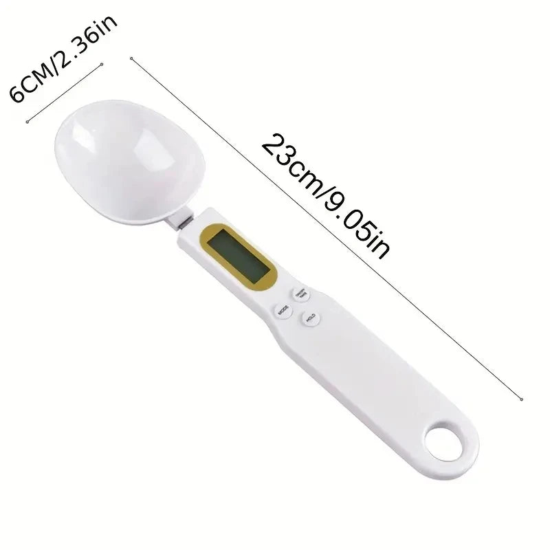 Digital Kitchen Scale Mini Spoon Scale LCD Electronic Food Scale 0.1-500g Weight Measuring Kitchen Tool For Milk Coffee Baking